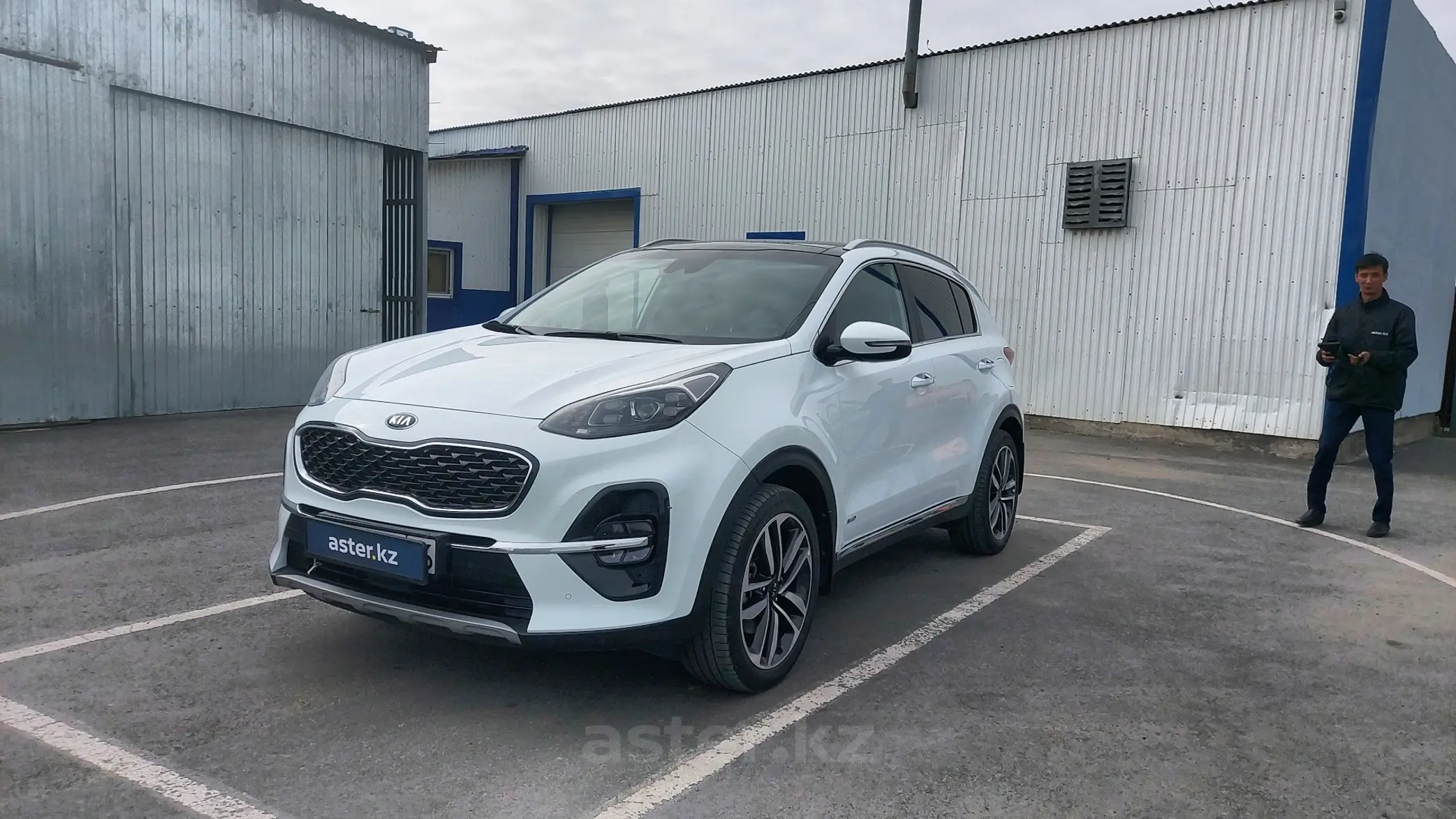 Kia Sportage 2020 панорамная крыша