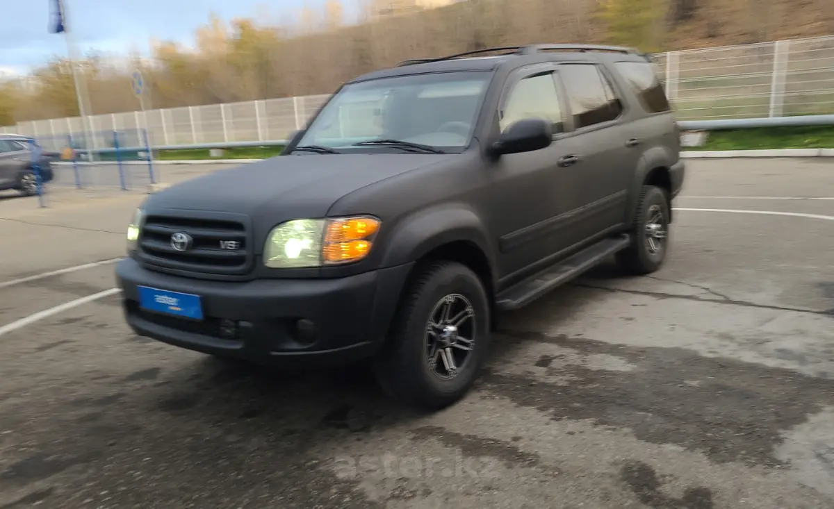 Toyota Sequoia 2008 черный