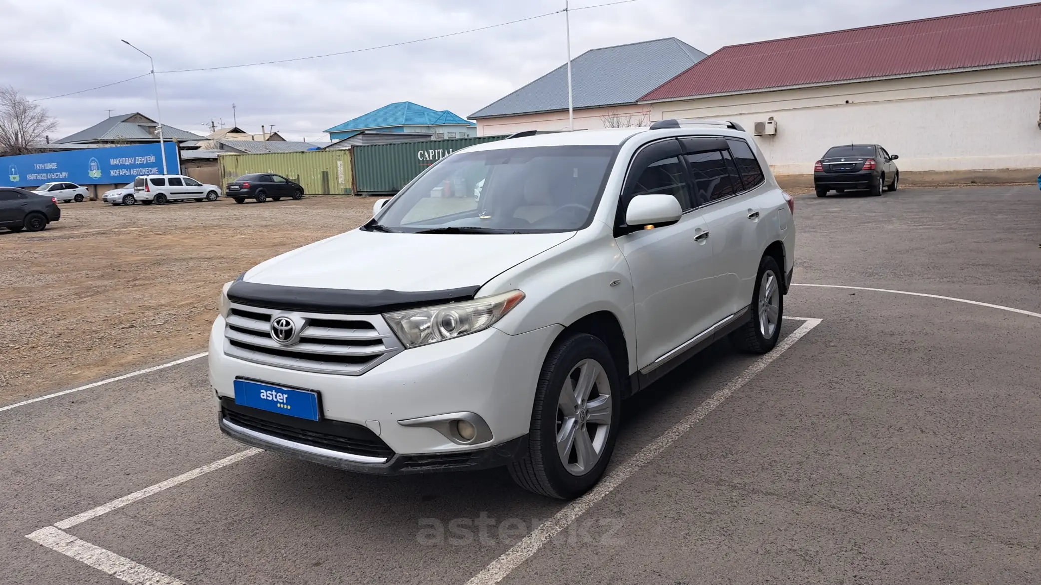 Toyota Highlander 2011 Р±РµР»С‹Р№