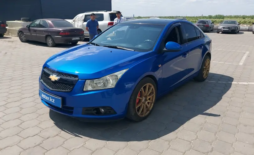 Chevrolet Cruze Blue Carbon Fiber detailing