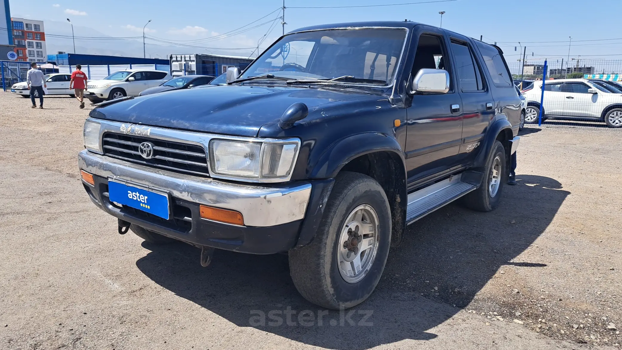 Toyota Hilux Surf 1993. Toyota Surf 1993. Тойота Сурф 1993 год. Сурф синий матовый.