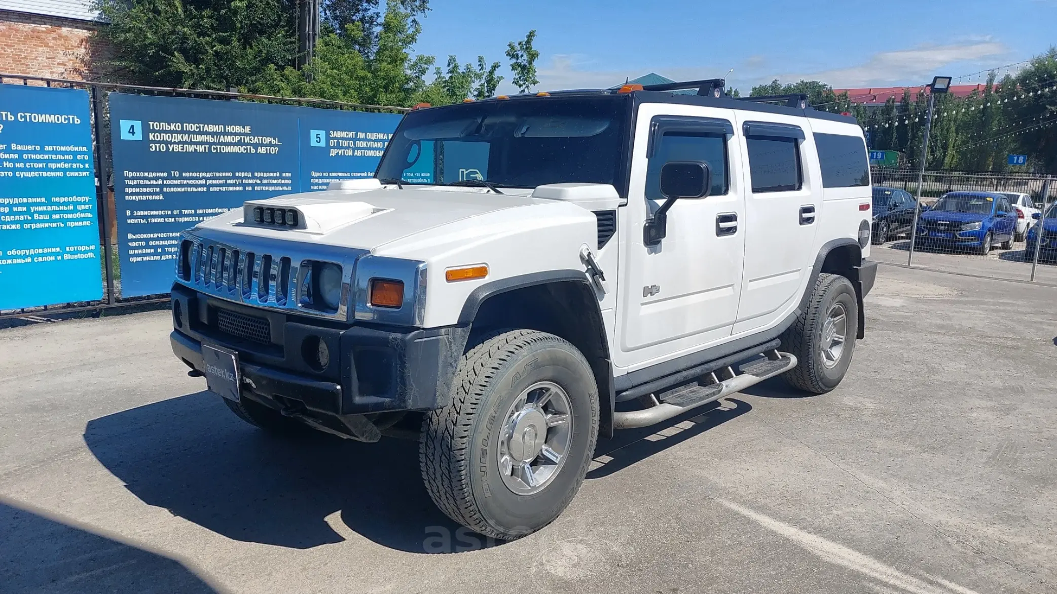 Hummer h2 белый богатый