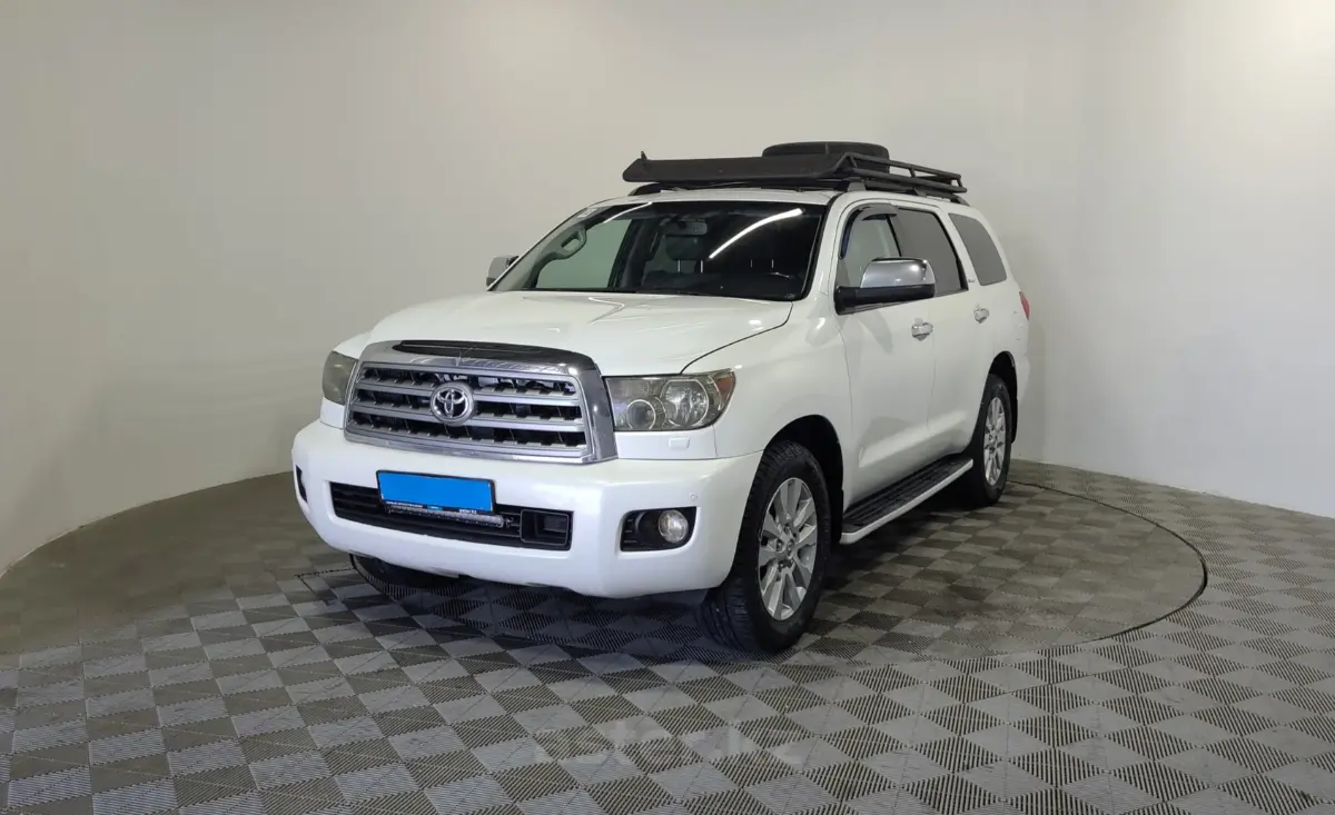 Toyota Sequoia 2008 Р±РµР»С‹Р№