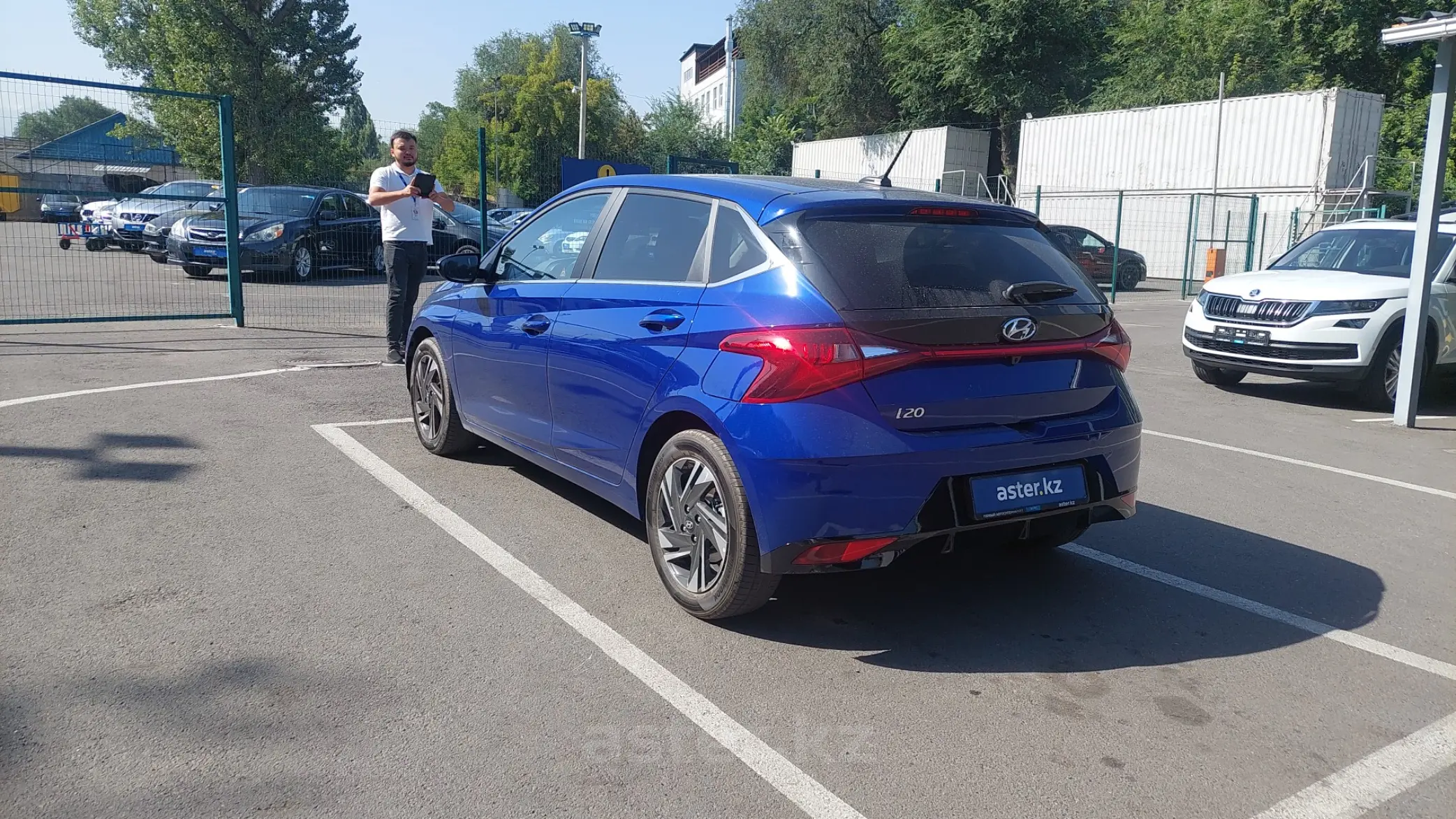 Экстерьер нового Hyundai i20 2022-2023 в Алматы