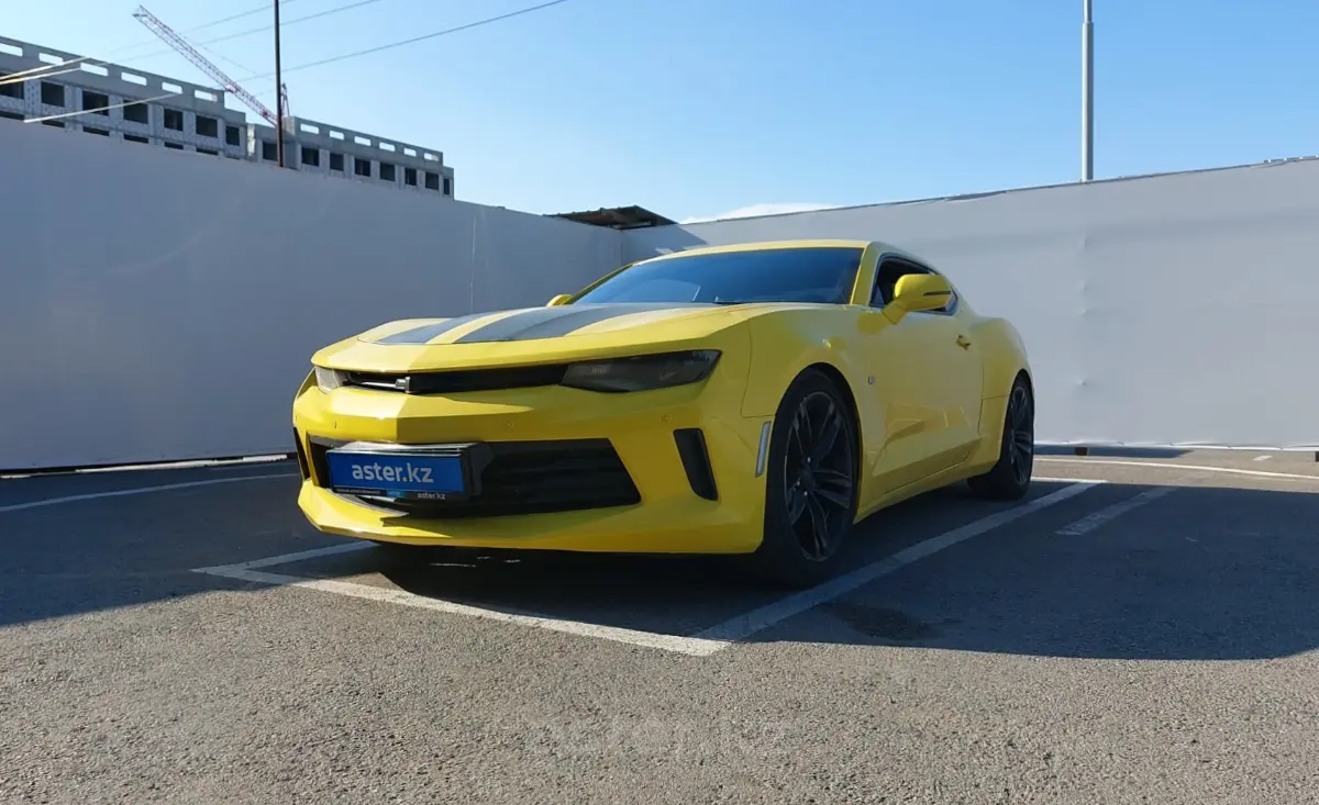 Купить Chevrolet Camaro 2016 года в Алматы, цена 14500000 тенге. Продажа  Chevrolet Camaro в Алматы - Aster.kz. №c912520