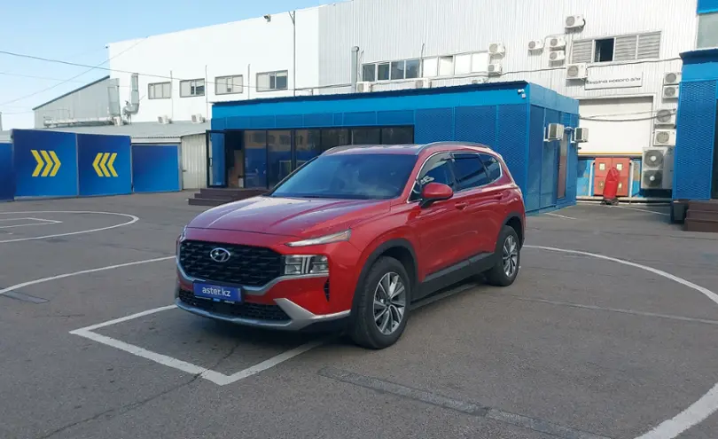 Hyundai Santa Fe 2021 года за 16 000 000 тг. в Алматы