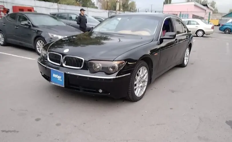 BMW 7 серии 2002 года за 4 600 000 тг. в Алматы