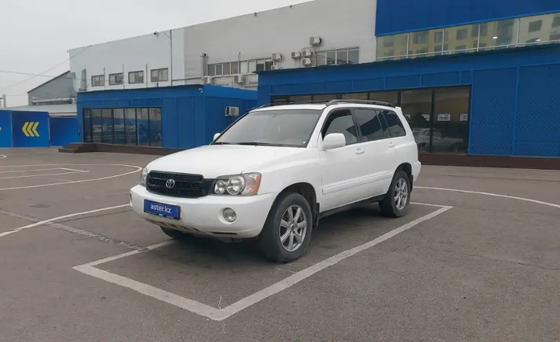 Toyota Highlander 2002 года за 6 300 000 тг. в Алматы