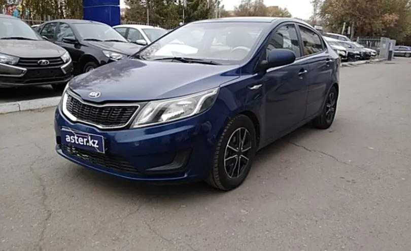 Kia Rio 2014 года за 3 800 000 тг. в Костанай