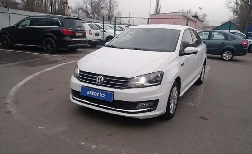 Volkswagen Polo 2016 года за 5 600 000 тг. в Алматы