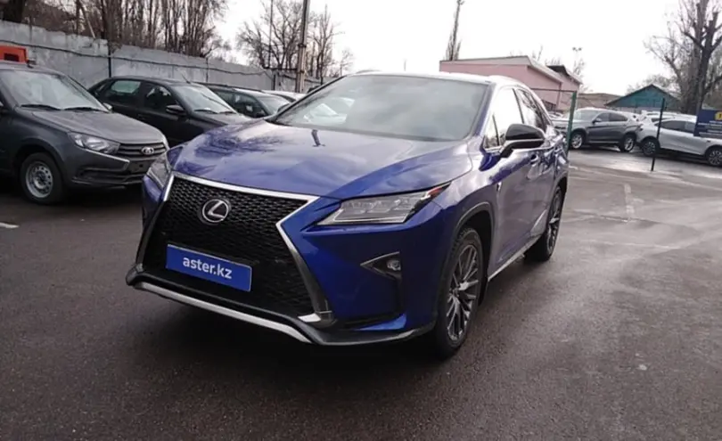 Lexus RX 2019 года за 20 000 000 тг. в Алматы