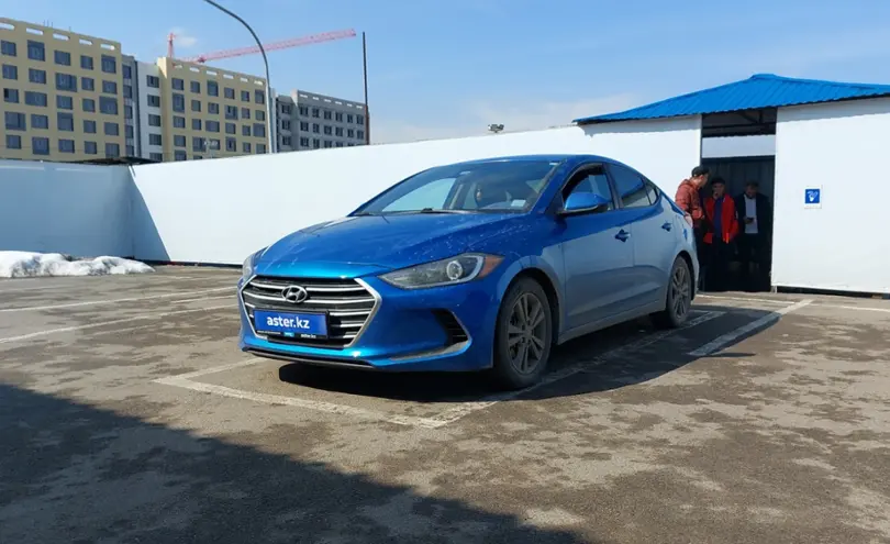 Hyundai Elantra 2017 года за 8 500 000 тг. в Алматы