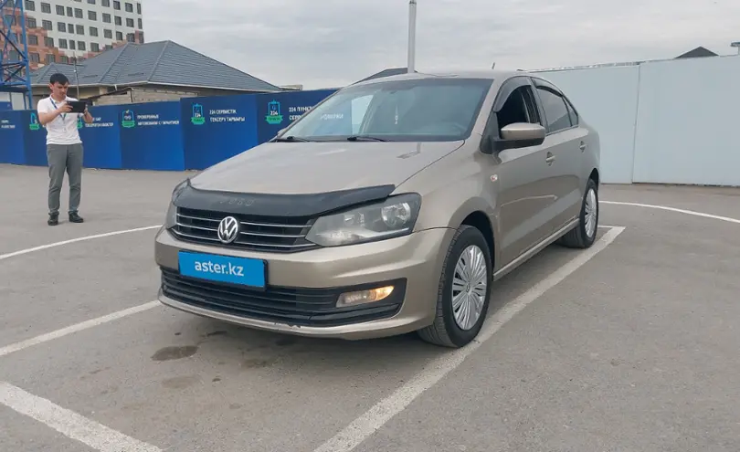 Volkswagen Polo 2016 года за 5 500 000 тг. в Шымкент