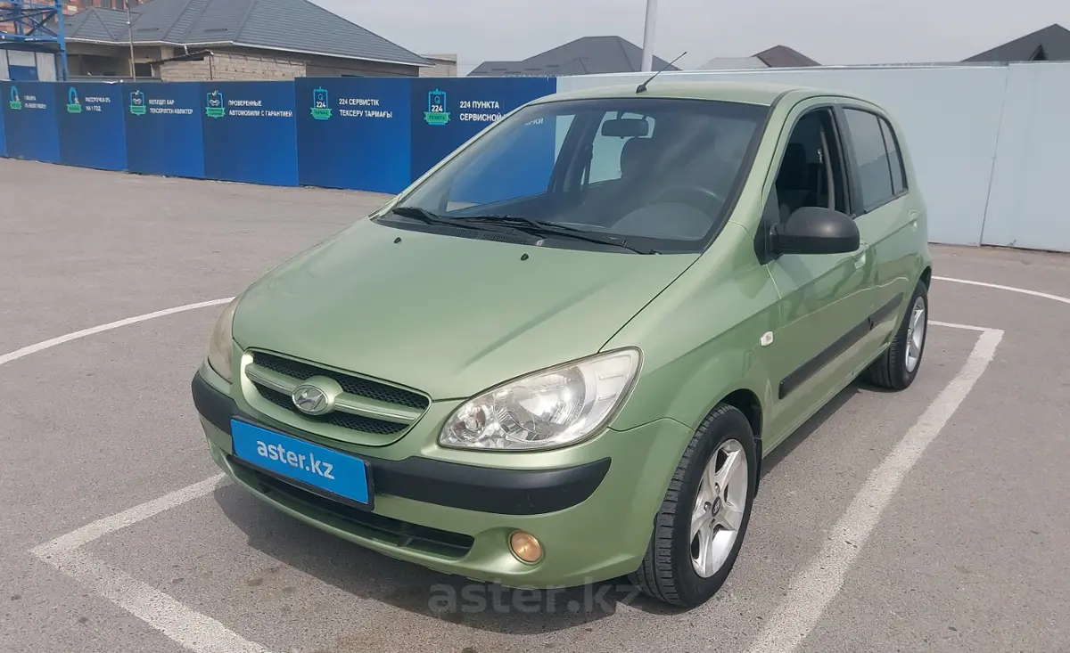 Купить Hyundai Getz 2006 года в Шымкенте, цена 3800000 тенге. Продажа  Hyundai Getz в Шымкенте - Aster.kz. №c1055198