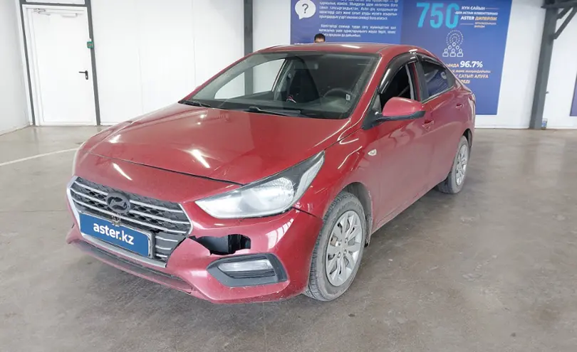 Hyundai Accent 2018 года за 6 000 000 тг. в Астана