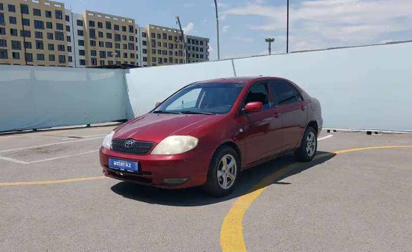 Toyota Corolla 2002 года за 3 000 000 тг. в Алматы