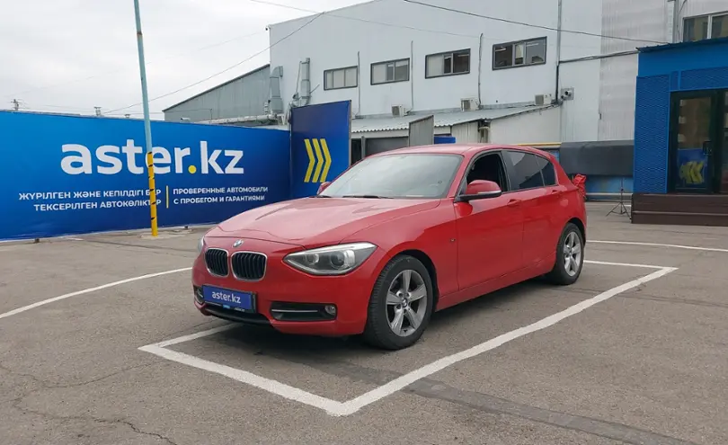 BMW 1 серии 2013 года за 7 500 000 тг. в Алматы