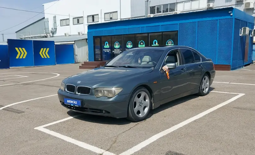 BMW 7 серии 2002 года за 4 500 000 тг. в Алматы