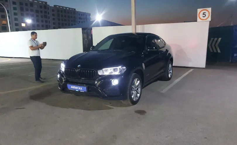 BMW X6 2017 года за 15 000 000 тг. в Алматы