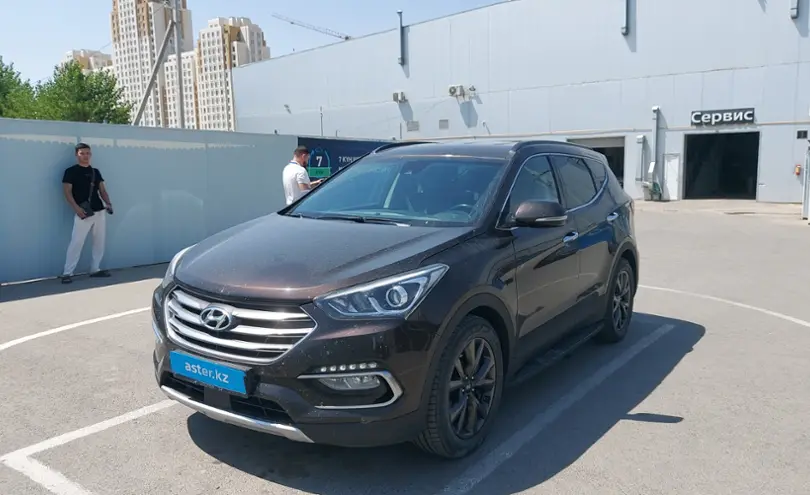 Hyundai Santa Fe 2018 года за 10 000 000 тг. в Шымкент