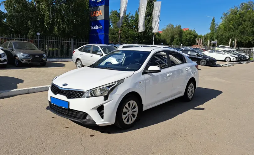 Kia Rio 2021 года за 6 590 000 тг. в Костанай