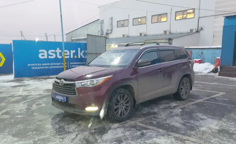 Toyota Highlander 2014 года за 14 500 000 тг. в Алматы