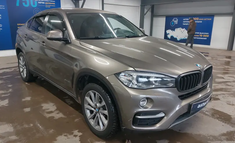 BMW X6 2017 года за 19 000 000 тг. в Астана фото 2