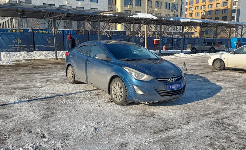 Hyundai Elantra 2014 года за 6 000 000 тг. в Алматы фото 2