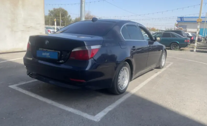 BMW 5 серии 2004 года за 4 500 000 тг. в Тараз фото 5