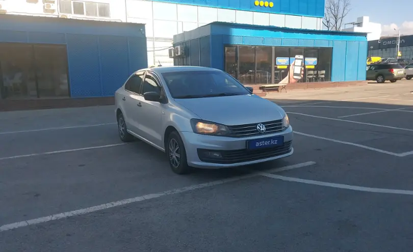 Volkswagen Polo 2015 года за 3 050 000 тг. в Алматы фото 2