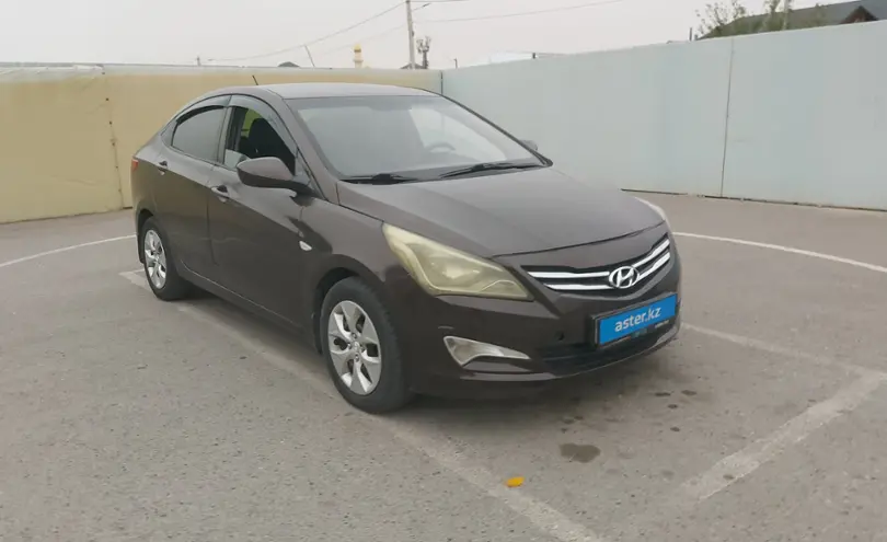 Hyundai Solaris 2015 года за 5 500 000 тг. в Шымкент фото 2