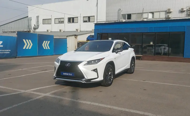 Lexus RX 2018 года за 22 500 000 тг. в Алматы