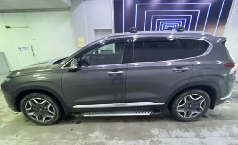 Hyundai Santa Fe 2021 года за 16 600 000 тг. в Павлодар фото 4