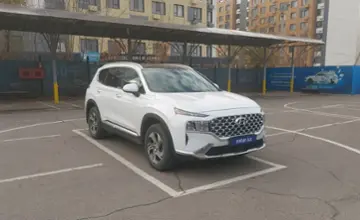 Hyundai Santa Fe 2022 года за 16 000 000 тг. в Алматы фото 2