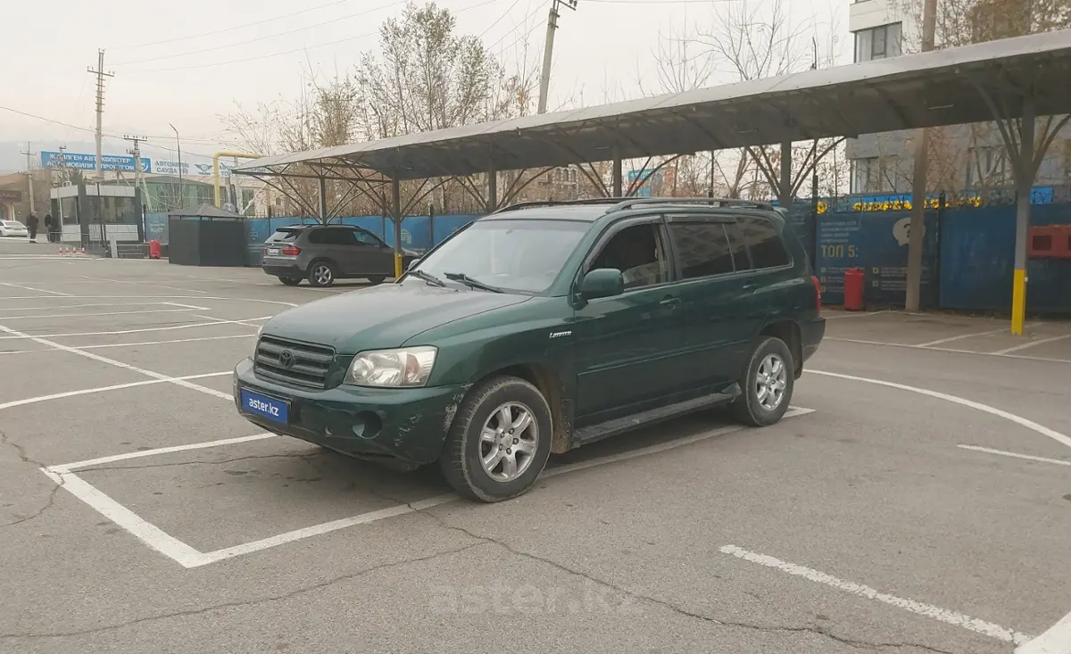 Toyota Highlander 2002 года за 6 000 000 тг. в Алматы
