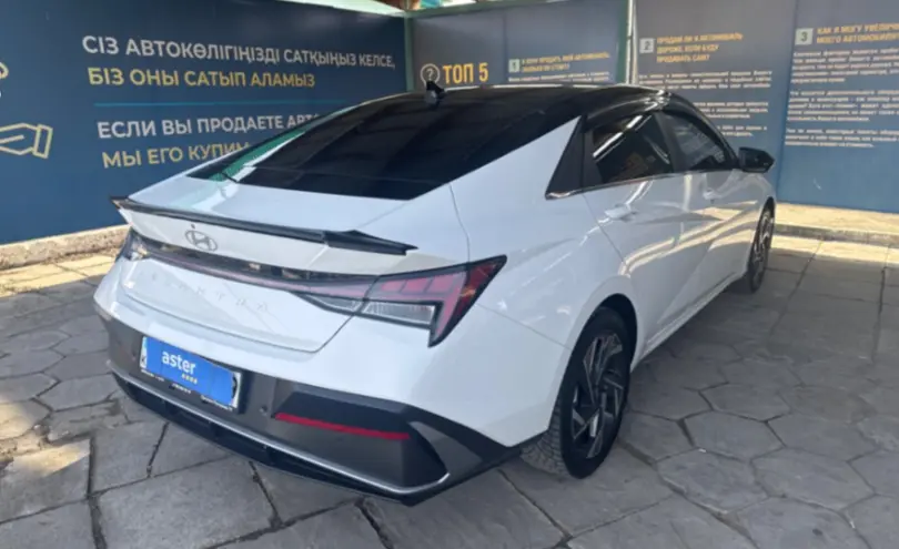 Hyundai Elantra 2024 года за 9 200 000 тг. в Талдыкорган фото 5