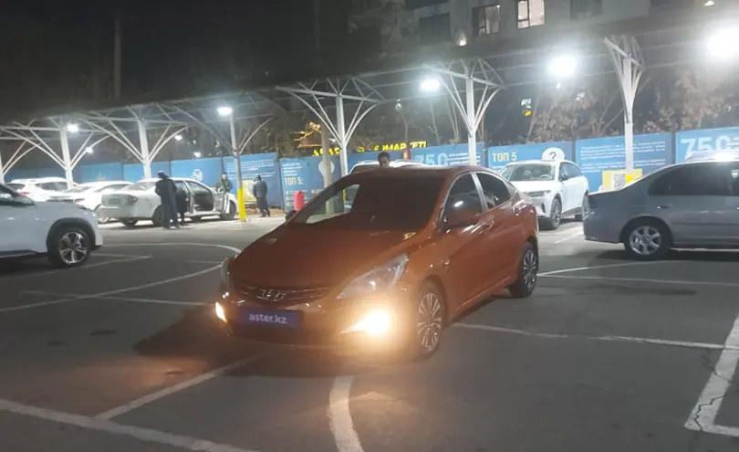 Hyundai Accent 2015 года за 5 850 000 тг. в Алматы