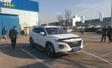 Hyundai Santa Fe 2018 года за 11 000 000 тг. в Алматы фото 2