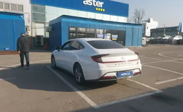 Hyundai Sonata 2021 года за 9 000 000 тг. в Алматы фото 4