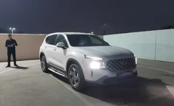 Hyundai Santa Fe 2021 года за 15 500 000 тг. в Шымкент фото 2