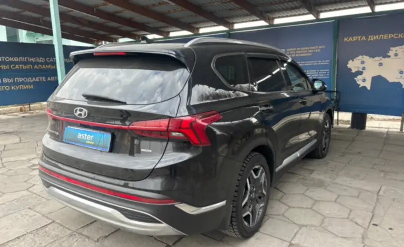 Hyundai Santa Fe 2021 года за 16 000 000 тг. в Талдыкорган фото 5