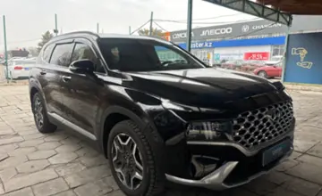 Hyundai Santa Fe 2021 года за 16 000 000 тг. в Талдыкорган фото 3