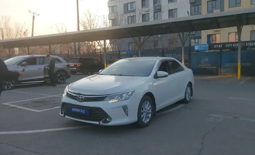 Toyota Camry 2017 года за 11 500 000 тг. в Алматы