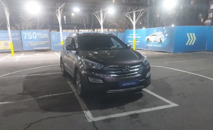 Hyundai Santa Fe 2013 года за 9 700 000 тг. в Алматы фото 2
