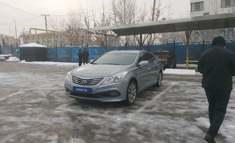 Hyundai Grandeur 2016 года за 10 000 000 тг. в Алматы