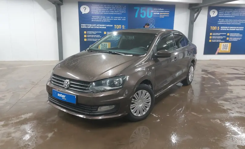 Volkswagen Polo 2016 года за 5 400 000 тг. в Астана