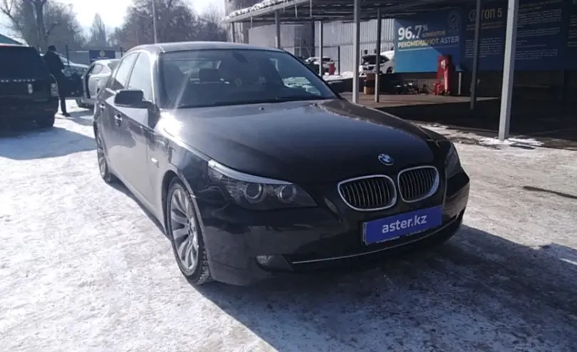 BMW 5 серии 2008 года за 6 000 000 тг. в Алматы фото 3