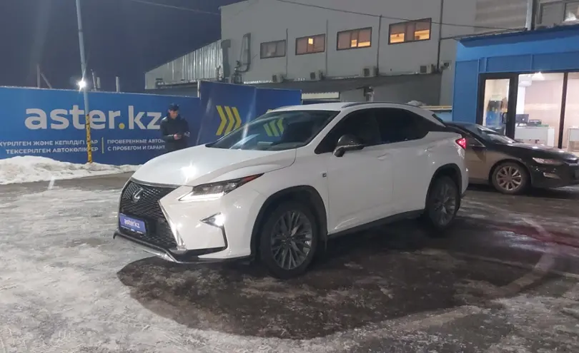 Lexus RX 2017 года за 20 500 000 тг. в Алматы