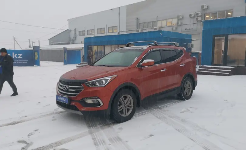 Hyundai Santa Fe 2017 года за 10 000 000 тг. в Алматы