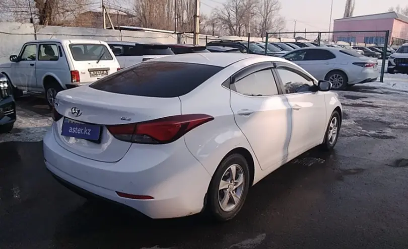 Hyundai Elantra 2014 года за 6 500 000 тг. в Алматы фото 5